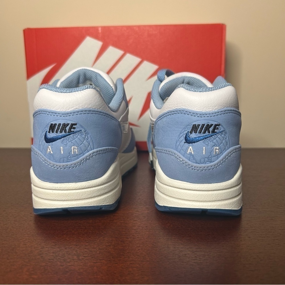 Nike | Air Max 1 Premium Blueprint, Size 9.5, Air Max Day Light Blue - Picture 5 of 13